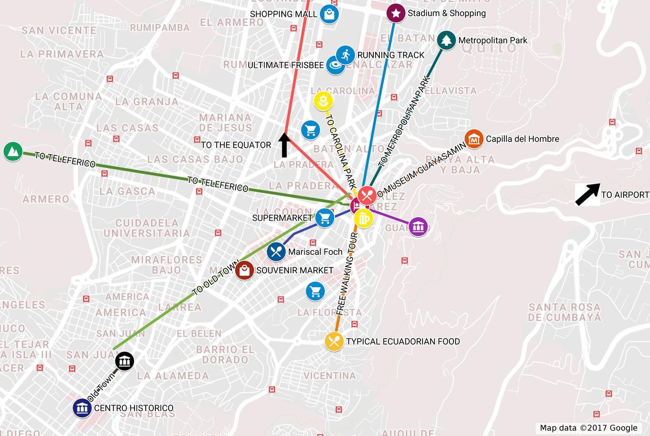 El Hostelito Quito Eksteriør billede